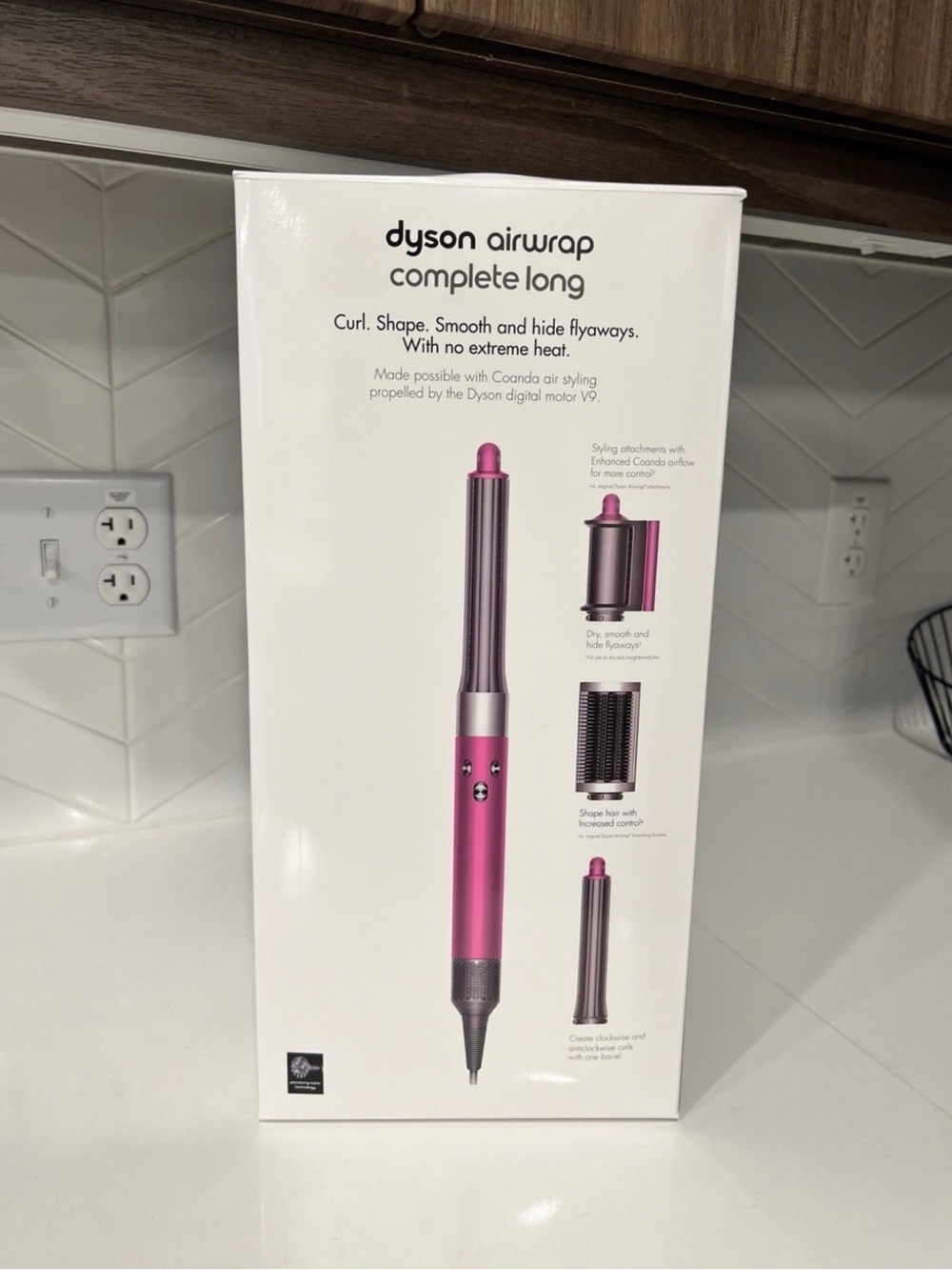 Dyson Airwrap Complete Long Ceramic Pink